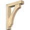 Ekena Millwork Imperial Block Rough Sawn Bracket w/ Offset Brace, Douglas Fir, 6"W x 26"D x 34"H BKT0604X26X34IMP05RDF - alternate 1
